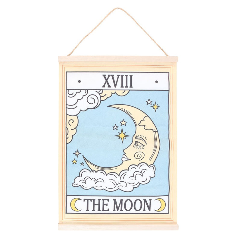 Wanddecoratie -The Moon Vintage Tarot