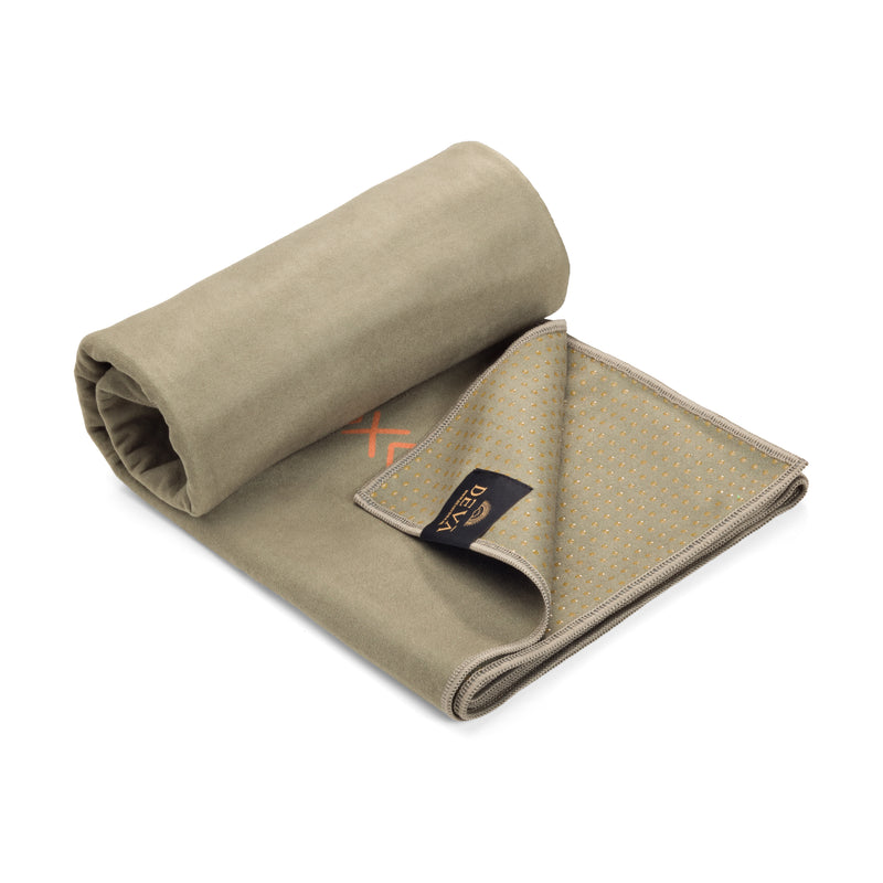 Deva Yoga - Yoga Handdoek - Olive Tribe
