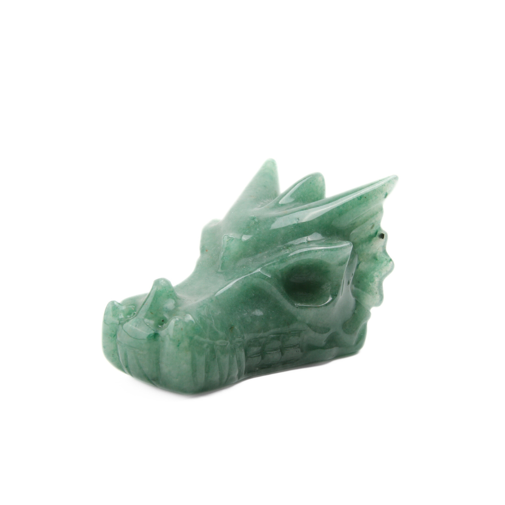 Aventurijn Dragon Skull