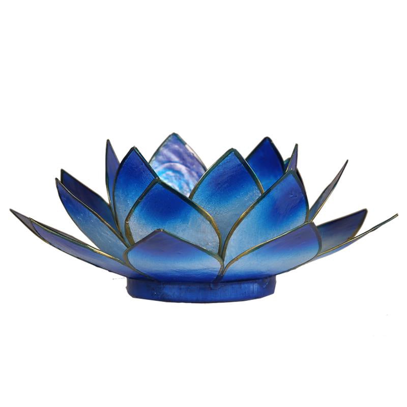 Lotus sfeerlicht blauw 2-kleurig*