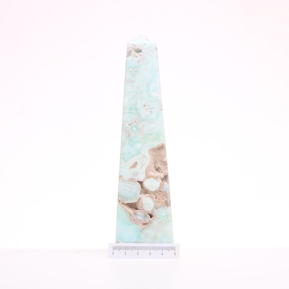 Calciet Caribbean Blue Obelisk - 1