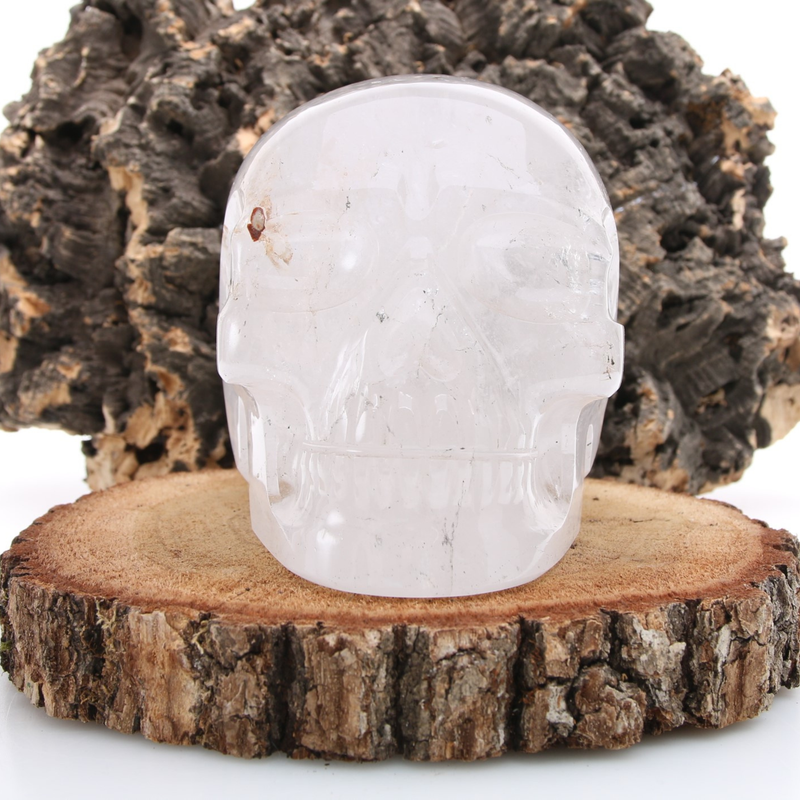 Bergkristal Skull - 1