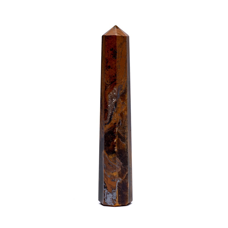 Tijgeroog obelisk 7,5 - 10 cm