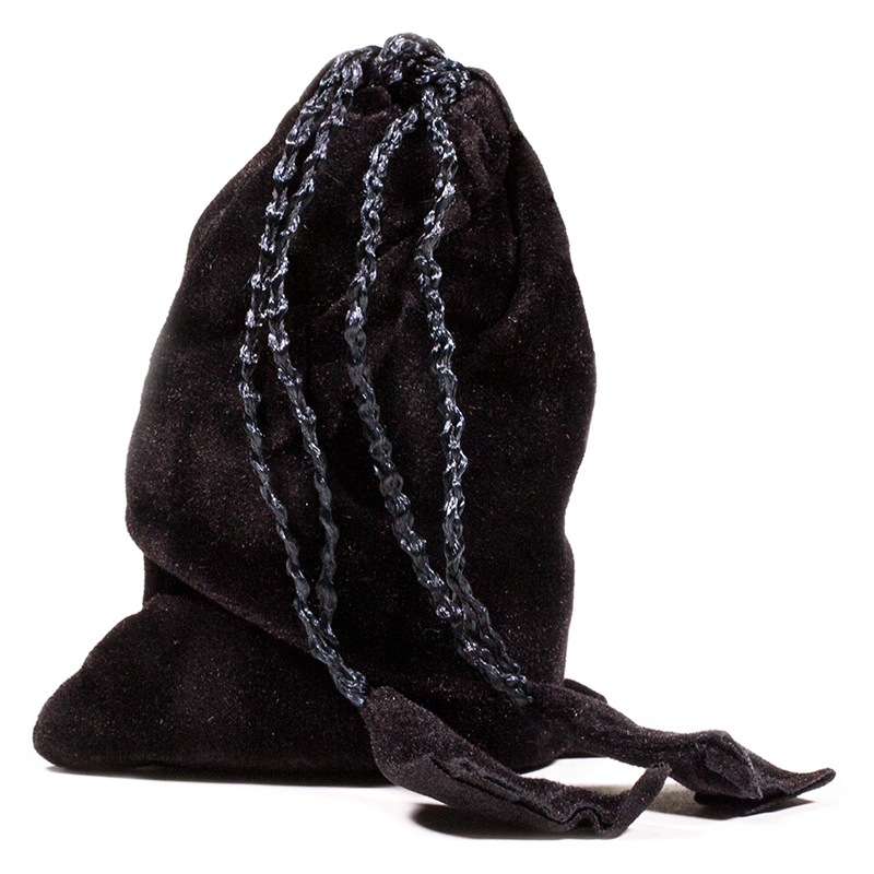 Wicca Symbolenstenen agaat zwart set van 6