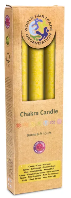 Diner geurkaars 3e chakra Manipura