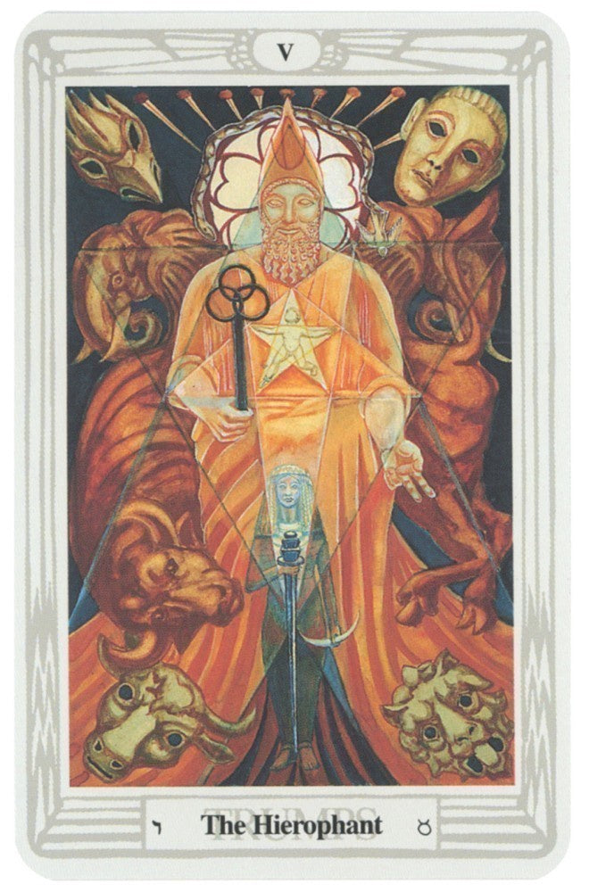 Crowley Thoth Tarot Deck - Large