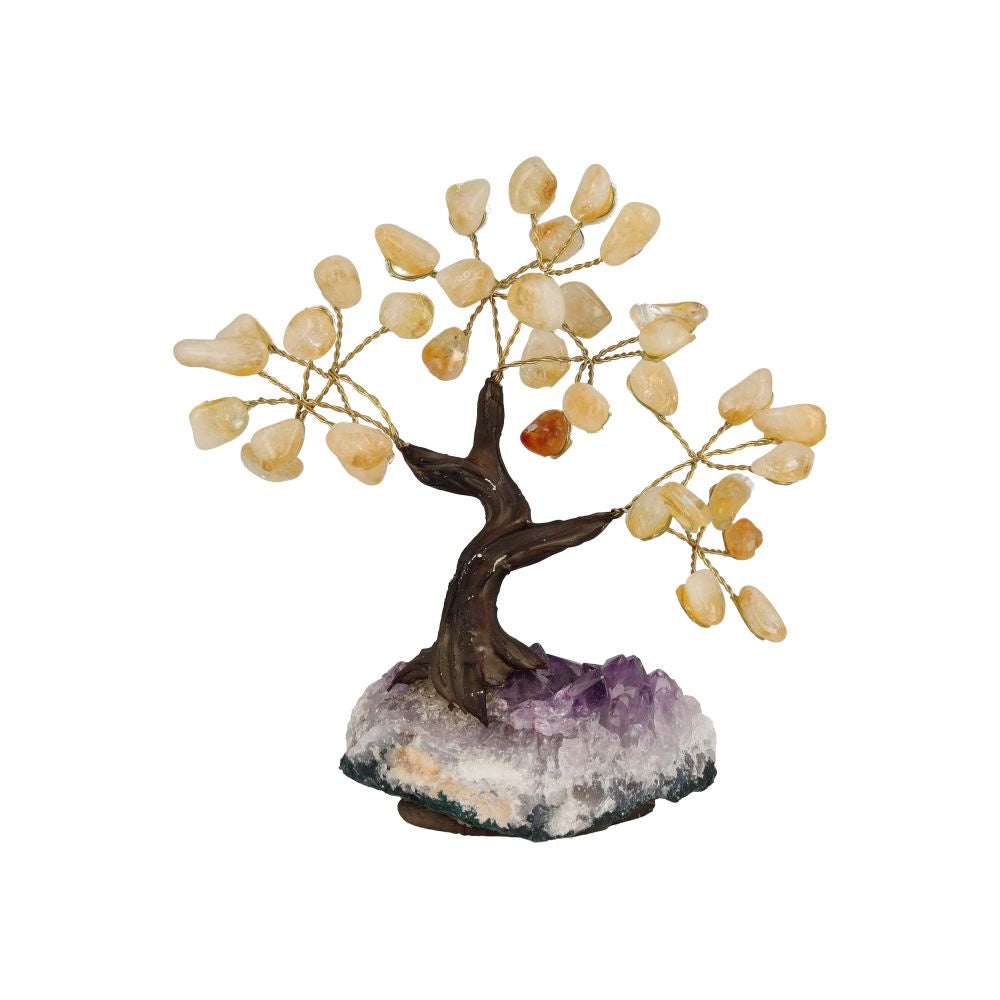 Gebrande Amethist Edelsteenboom Klein - 3