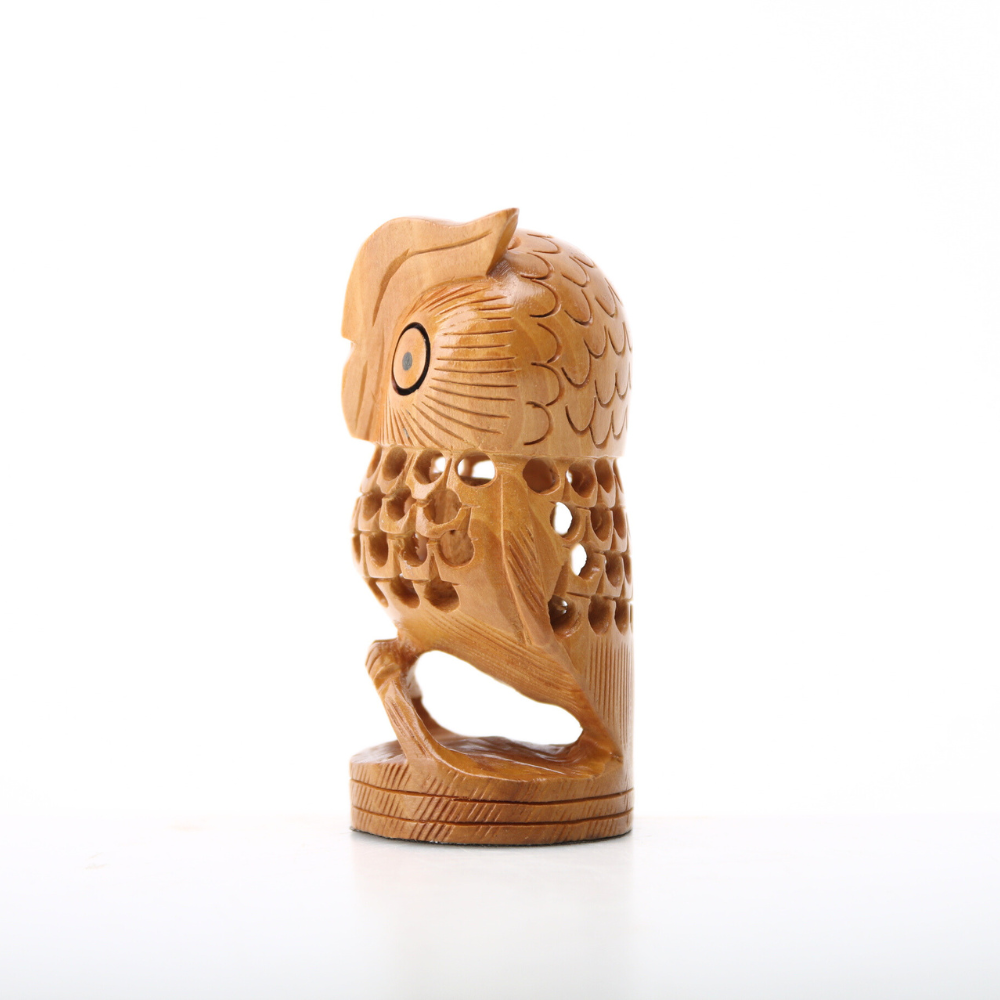Houten uil 7,5cm