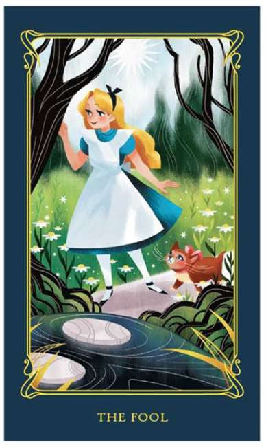 Alice in Wonderland Tiny Tarot Deck