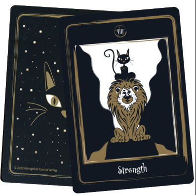 Golden Black Cat Tarot