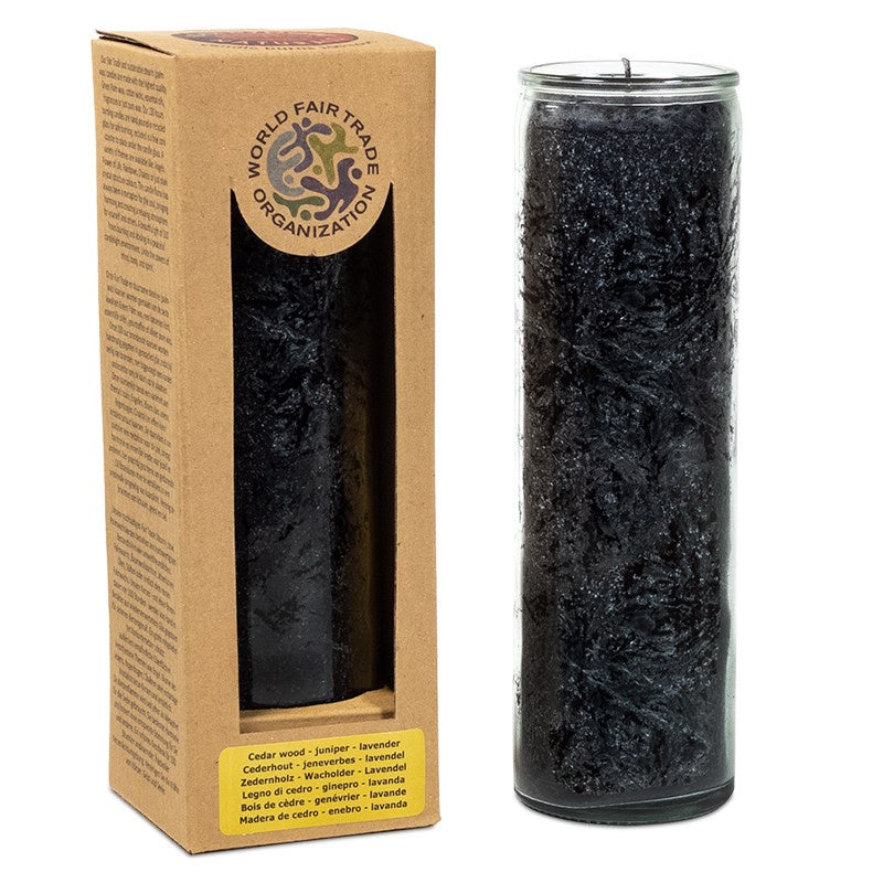 Geurkaars stearine Black Forest