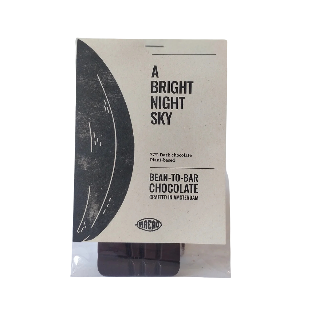 A Bright Night Sky- 77% dark Chocolate