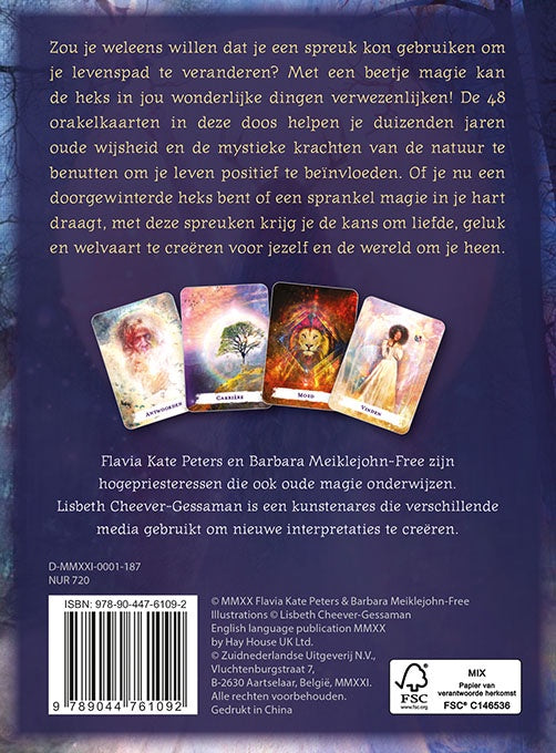 Wicca rituelen & bezweringen Boek en orakelkaarten