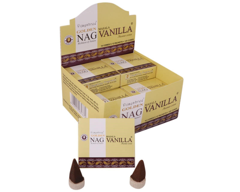 Golden Nag Vanille kegels