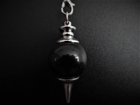 Chakra pendel hanger bol Onyx
