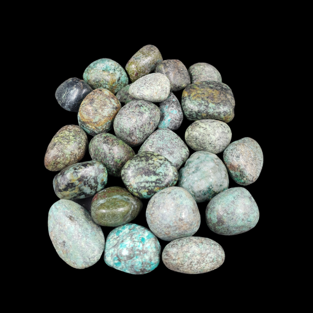 Turkoois trommelsteen - 1