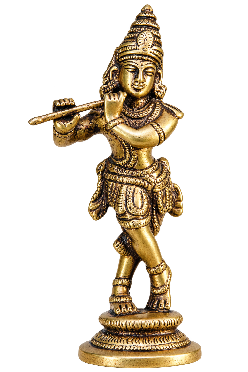 Krishna 12 cm Messing