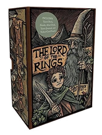 Lord of the rings tarot deck and guide gift set