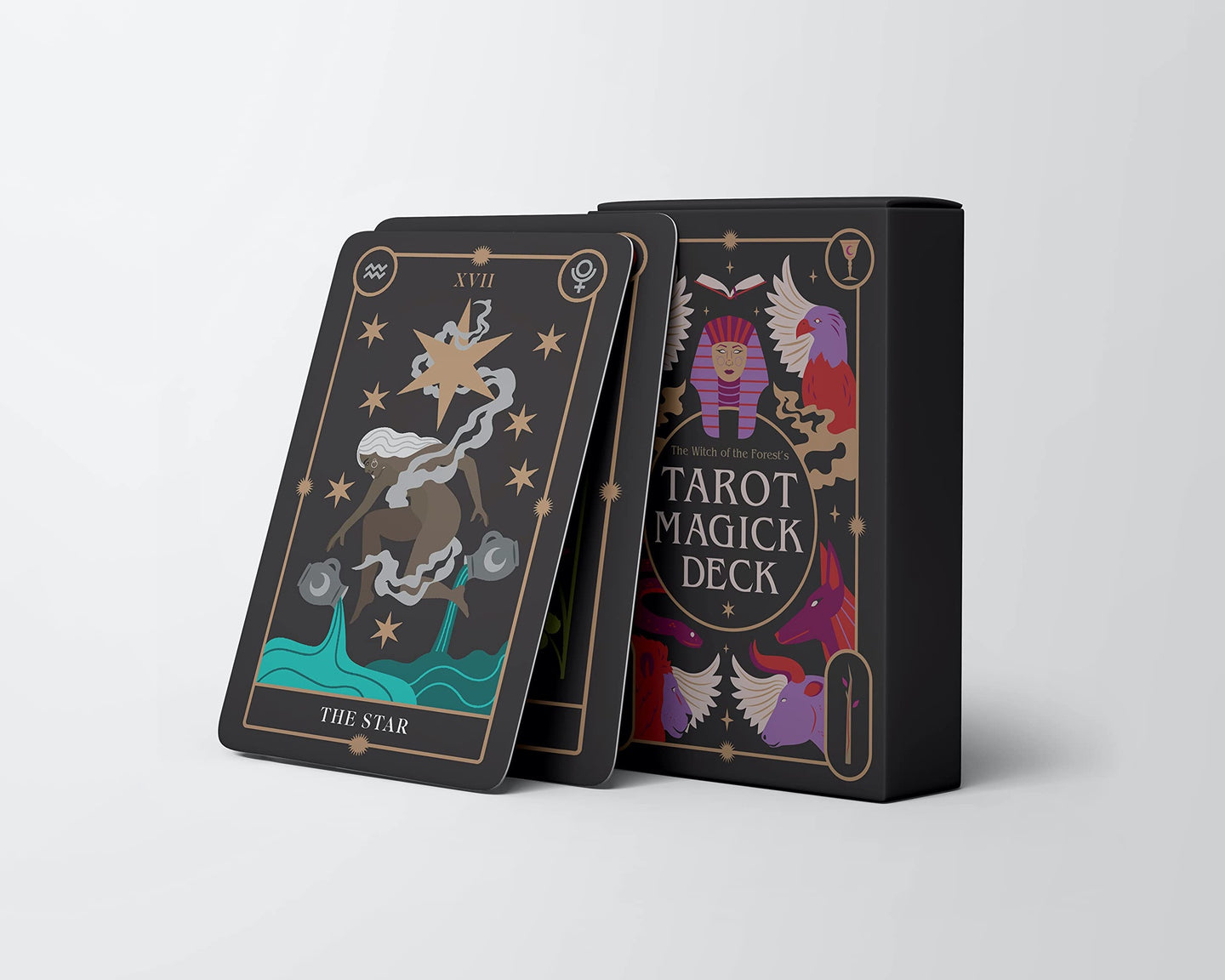 The witch of the forest's tarot magick deck