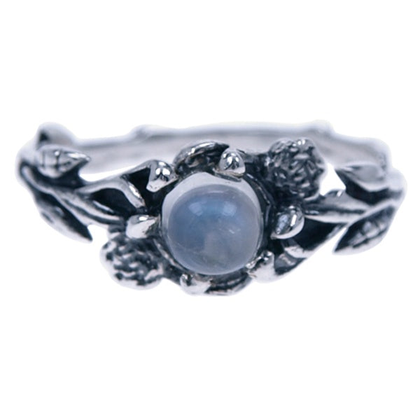Zilveren ring Maansteen - 2
