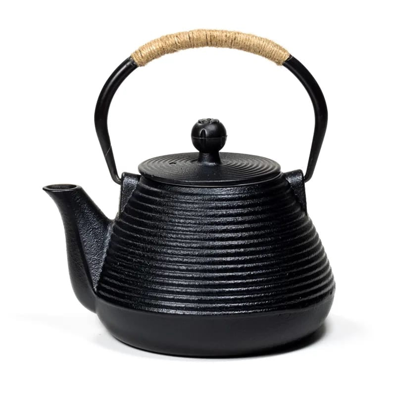 Japanse stijl Tetsubin 1 liter gietijzeren theepot