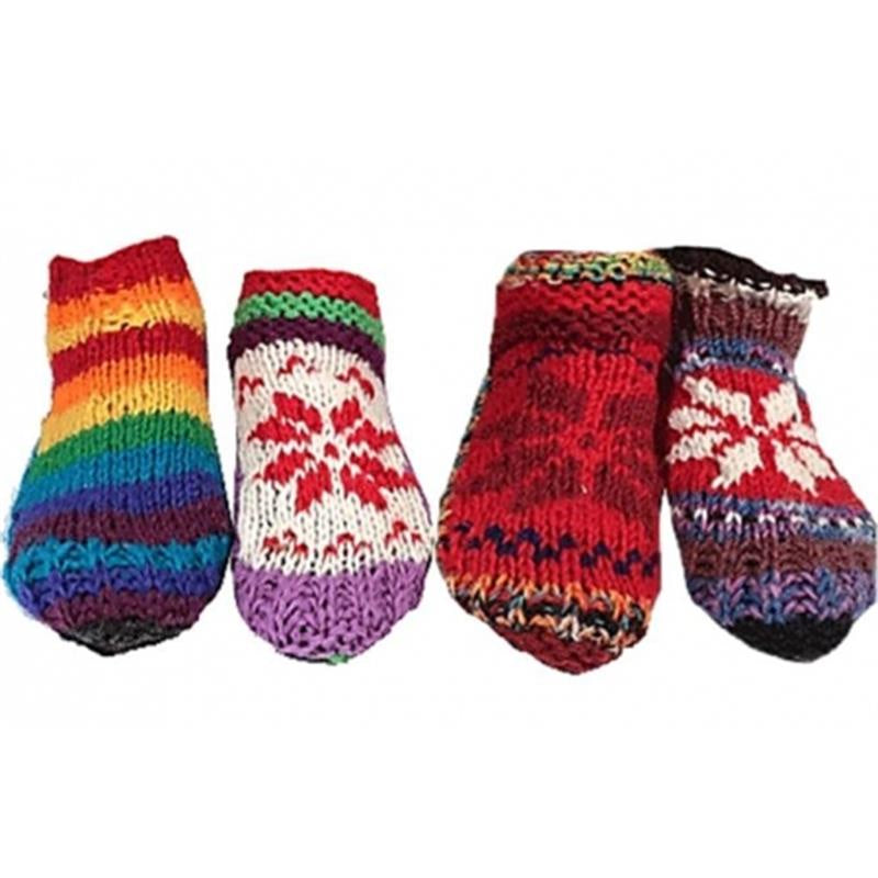 Meditatie Slofjes Wol S mt 36-38