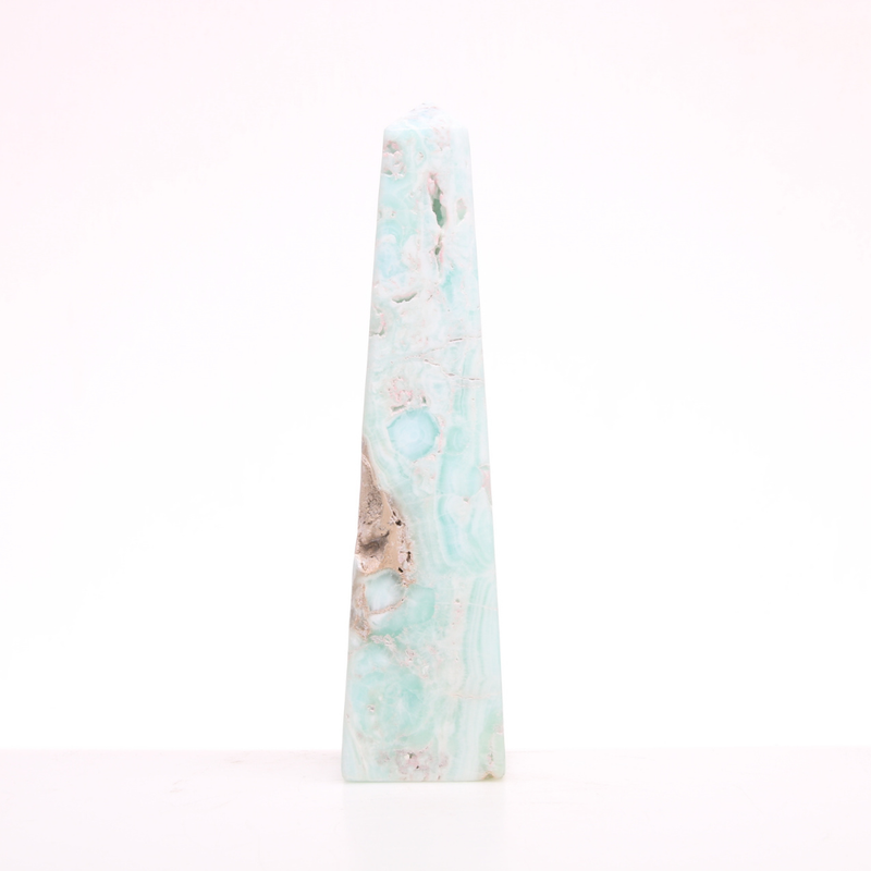 Calciet Caribbean Blue Obelisk - 1