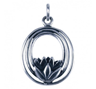 Symbool Hanger Lotus 3 ovale ringen 30360