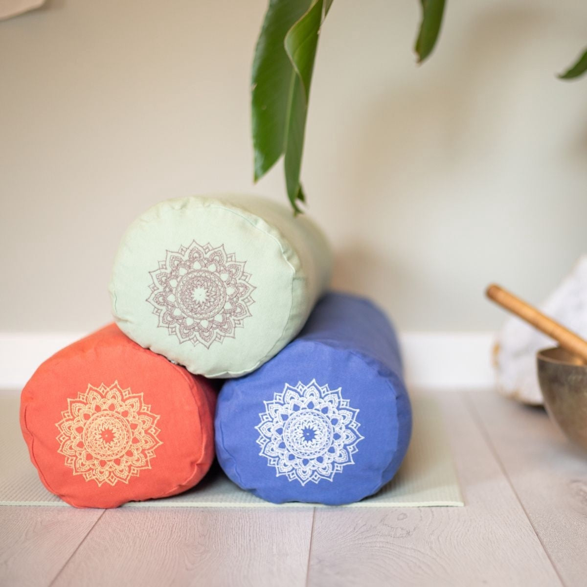 Deva Yoga - Bolster bio katoen - Light Terra Mandala