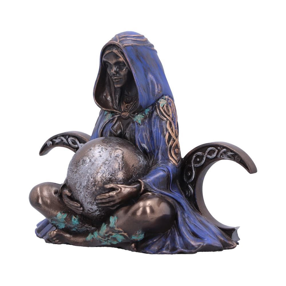 Triple Moon Goddess Art Figurine 8.5cm