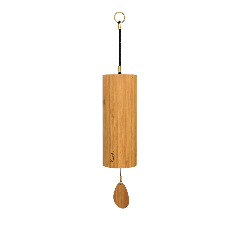 Koshi Windgong Aqua, 16,5 cm, weerbestendig, bamboe en hout Koshi Windgong Aqua, 16,5 cm, weerbestendig, bamboe en hout