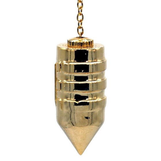 Atlantis pendel messing verguld - 46 g; 4 cm