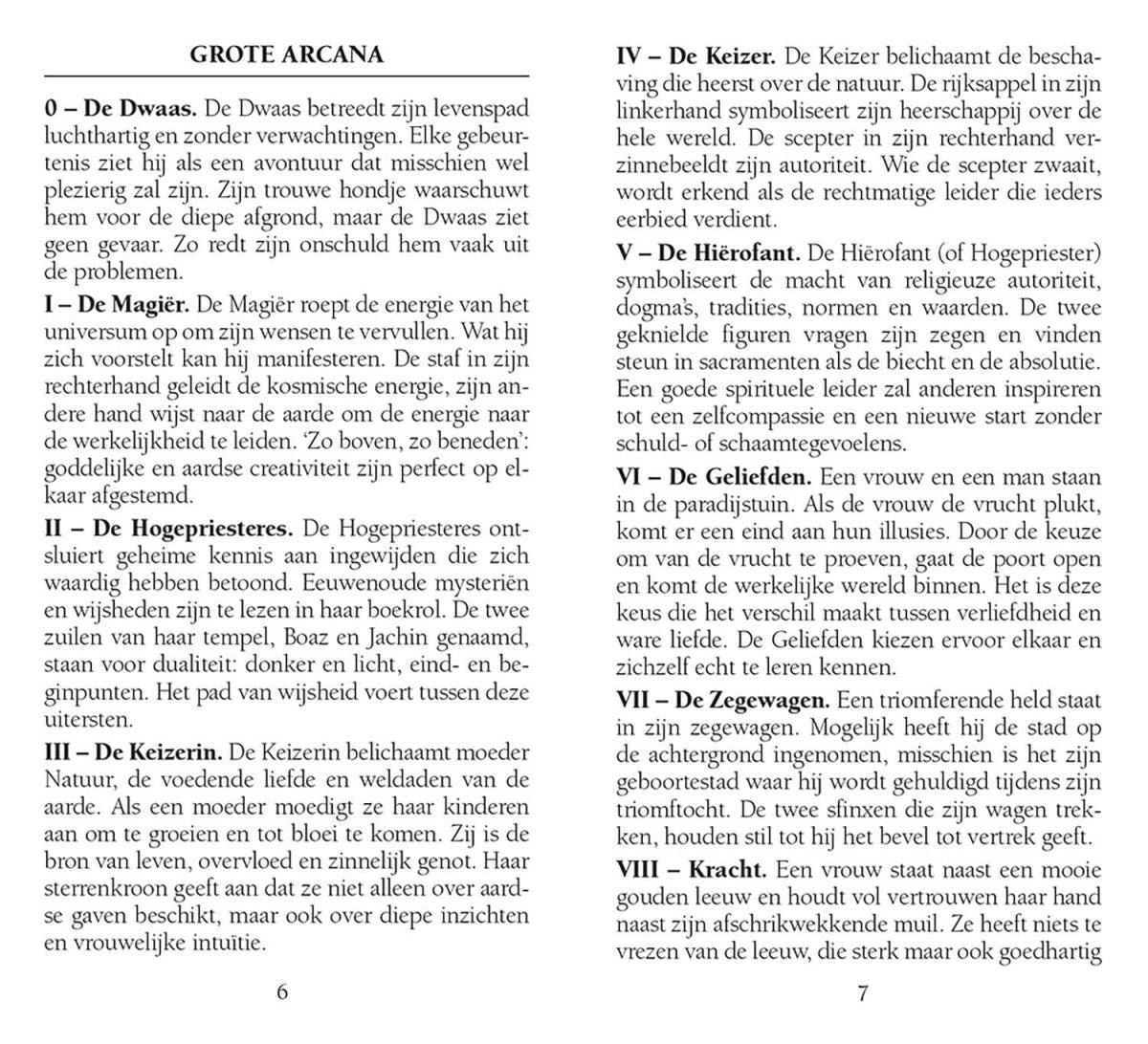 Gouden jugendstiltarot