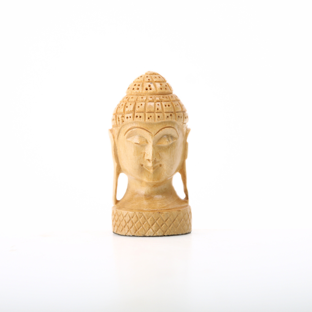 Houten Boeddha 12,5cm