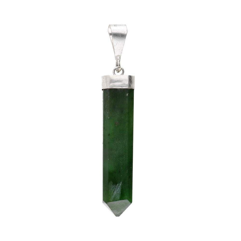 Jade Nefriet Hanger 925 Zilver