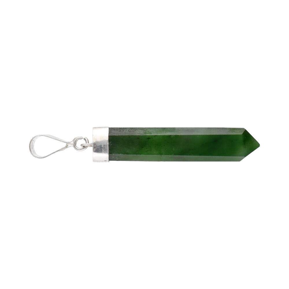 Jade Nefriet Hanger 925 Zilver