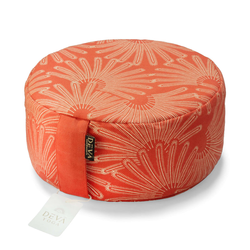 Deva Yoga - Meditatiekussen bio katoen - African Red