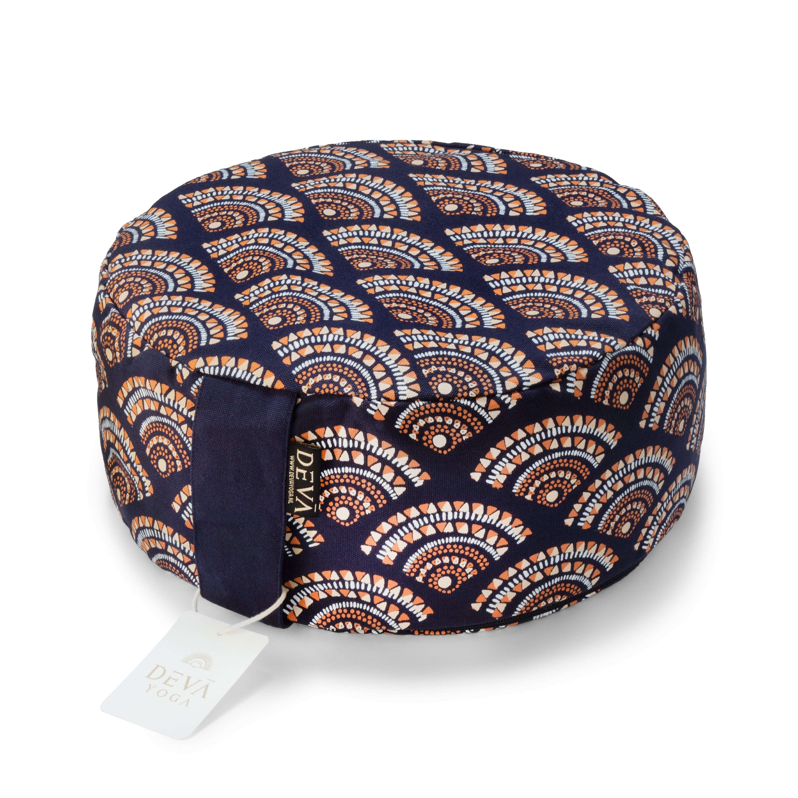 Deva Yoga - Meditatiekussen bio katoen - Blue Wave