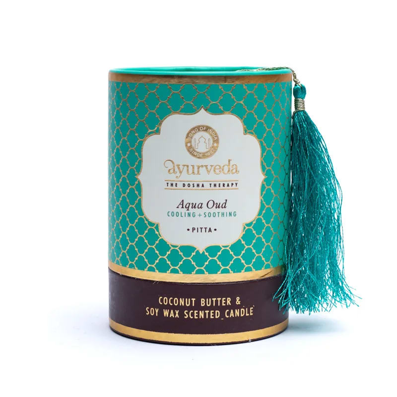 Pitta aqua oud Ayurveda geurkaars