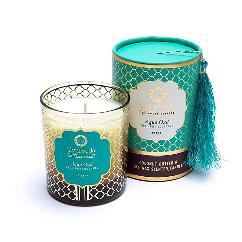 Pitta aqua oud Ayurveda geurkaars