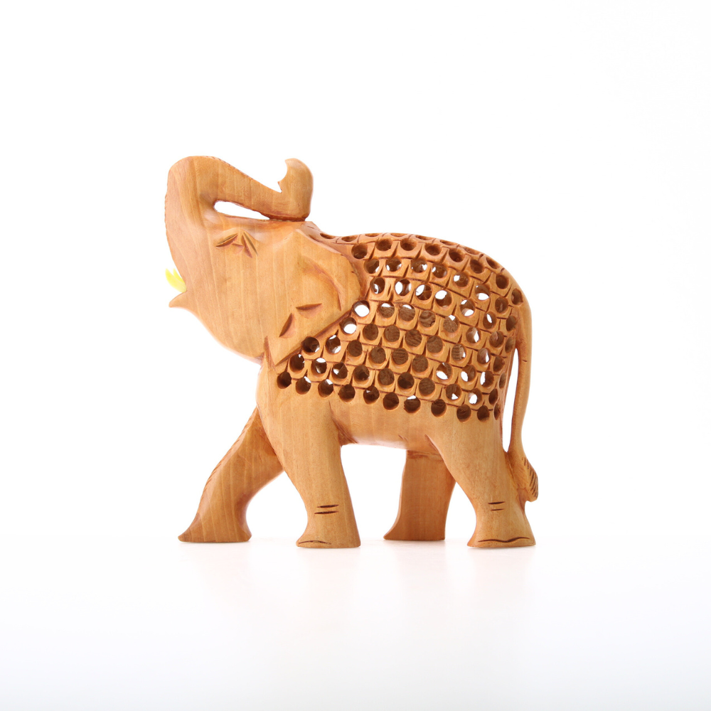 Houten olifant 15cm