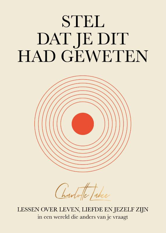 Stel dat je dit had geweten