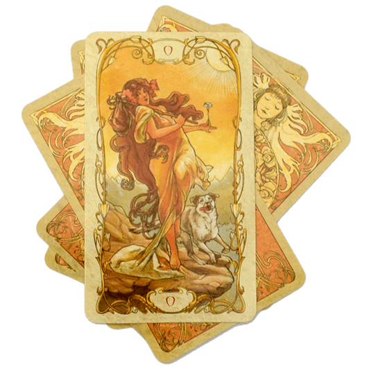 Tarot mucha deck