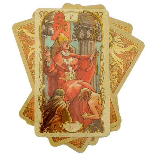 Tarot mucha deck