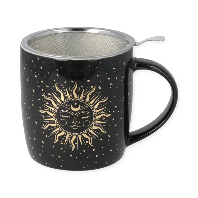 Thee mok set Zon en Maan zwart